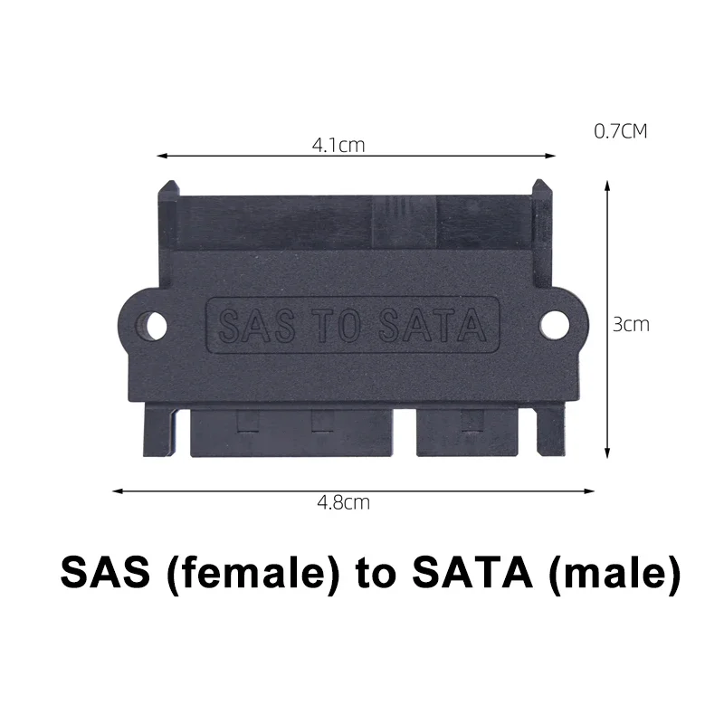 SFF-8482 SAS zu SATA 3.0 Adapter 22Pin SATA zu SATA Stecker Konverter Gerade 180 Grad Vertikal 90 Grad Riser für HDD SSD