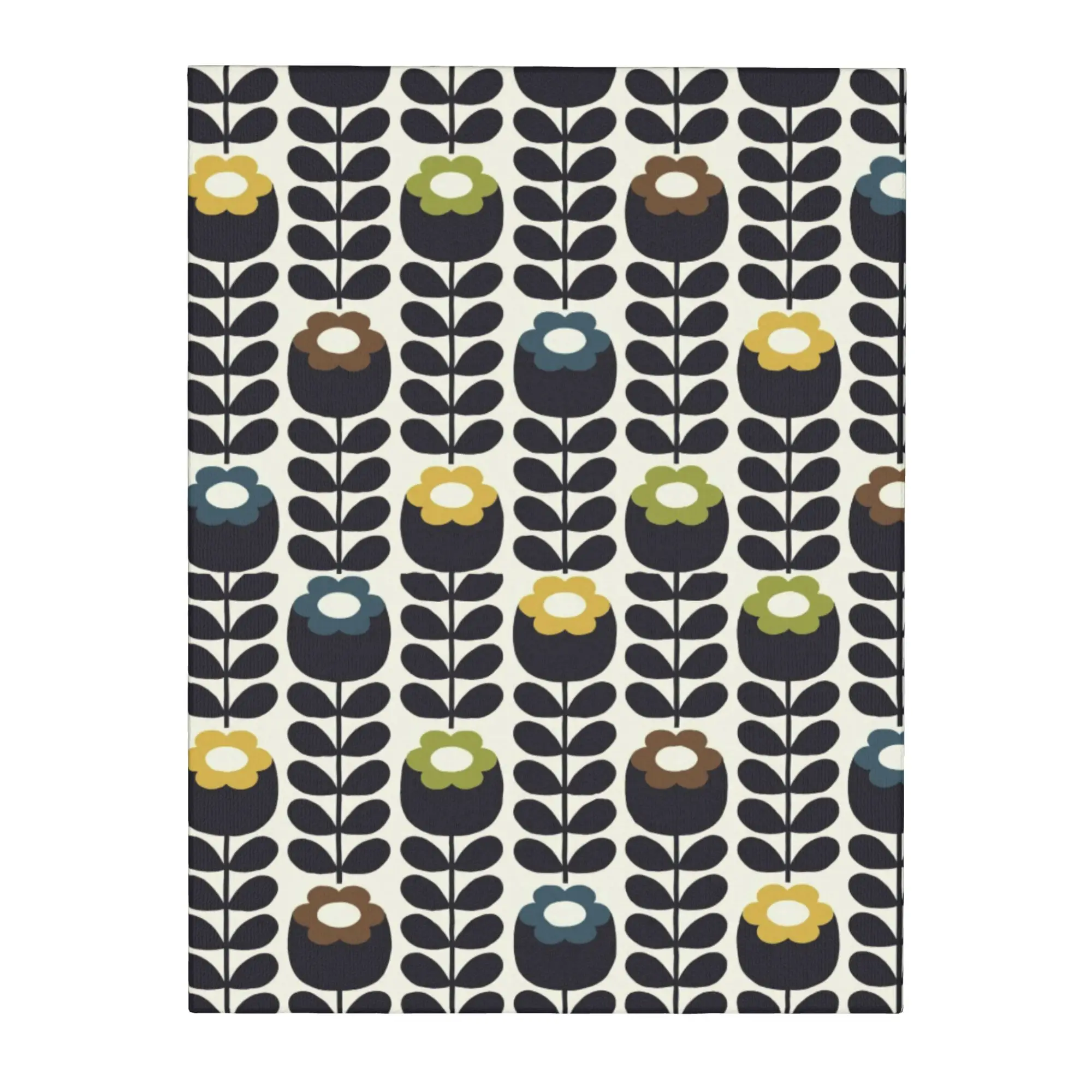 Home Decoration Unframed Canvas Print Art Wall Decor Picture Floral Scandinavian Orla Kiely Canvas Artwork Gift 30x40cm