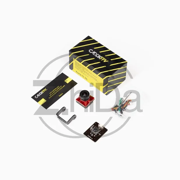 1200TVL Starlight Low‑Light Night Vision FPV Camera , Super WDR 2.1mm Lens For RC FPV Racing Drone