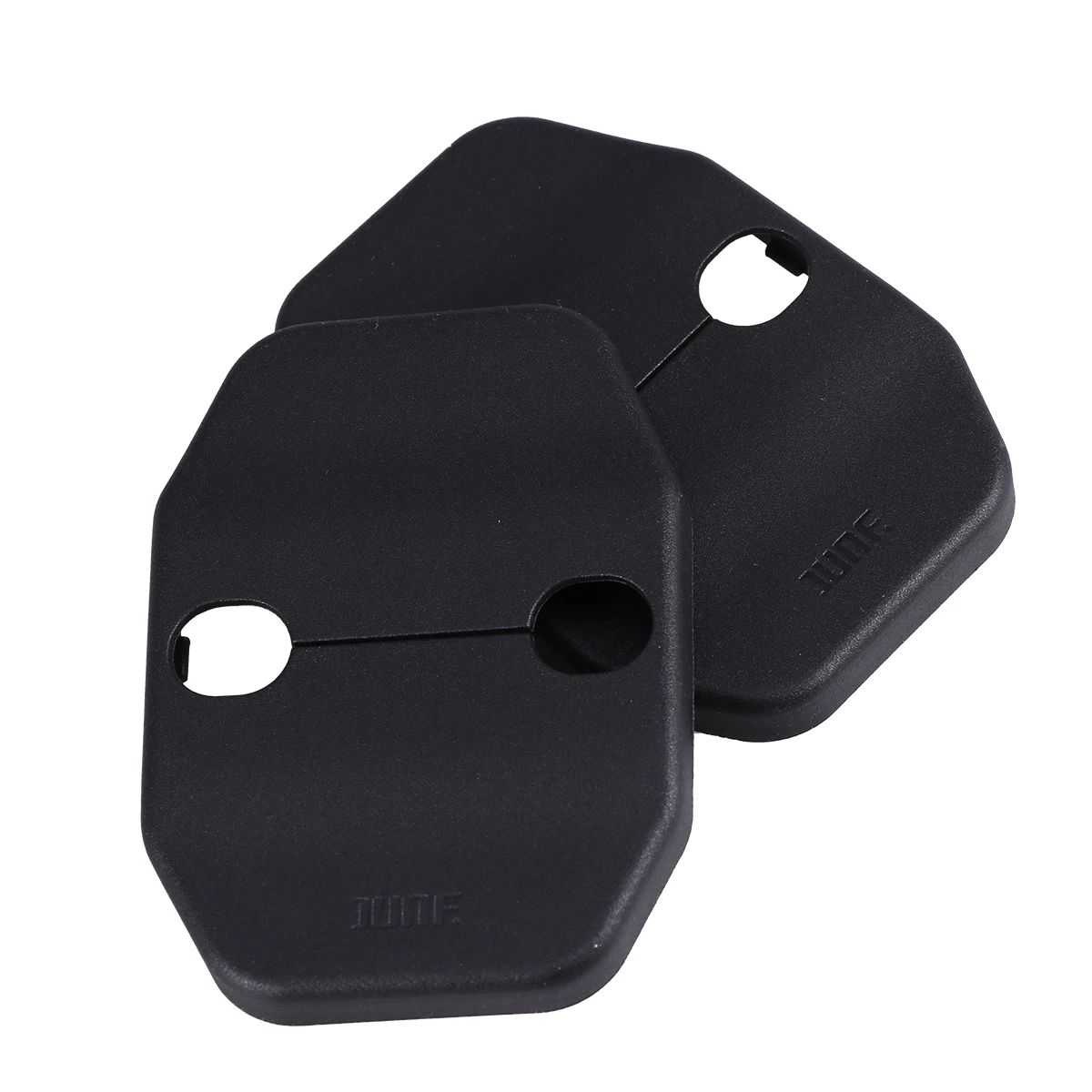 

4 Pcs Door Lock Cover Buckle Car Protection Trim ABS