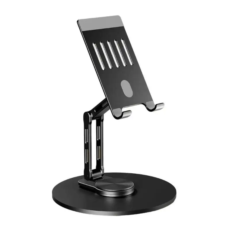 

652F Portable & Adjustable Phone Stand 360 Frees Rotate Phone Brackets Cell Phones Desk Mount for Smartphones & Tablets