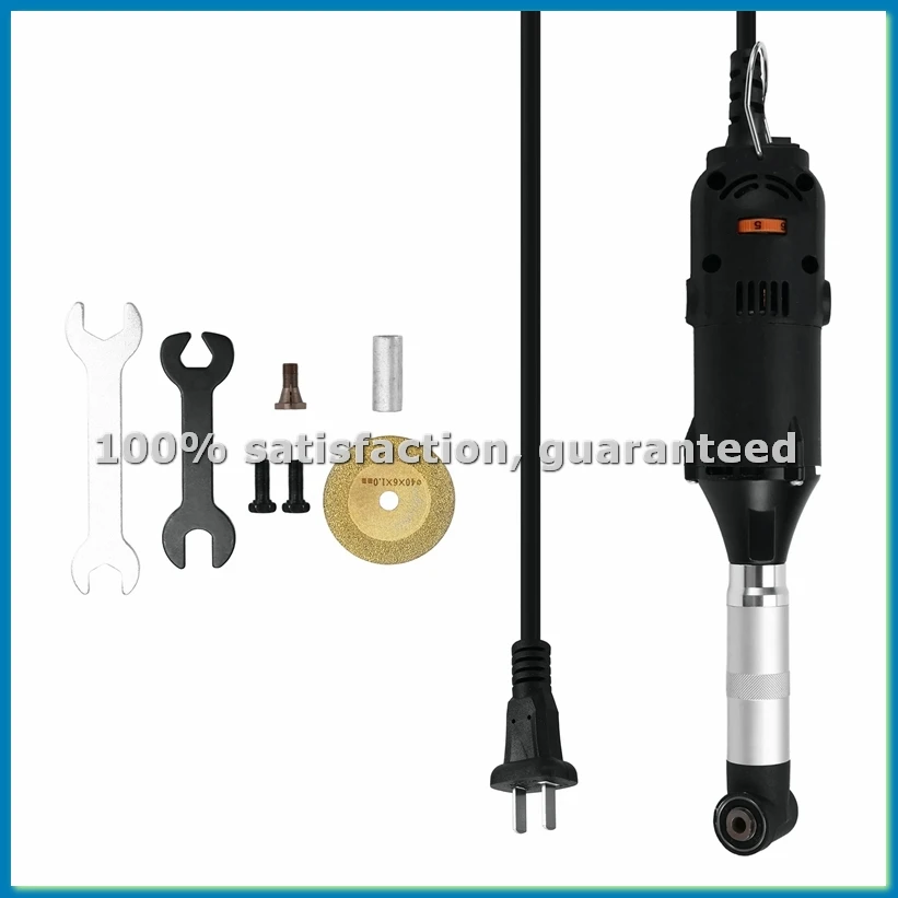 350W 90 Degree Speed Adjustable Electric Elbow Ceramic Tile Sewing Machine Tile Cleaning Tools US Plug-A20R