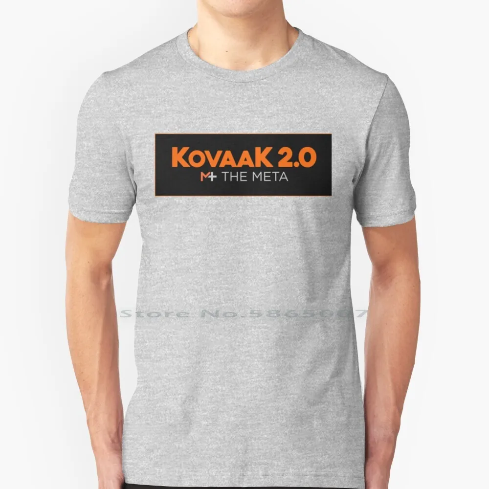 

Футболка с логотипом Kovaak 2,0, хлопок 6XL, Kovaak Meta