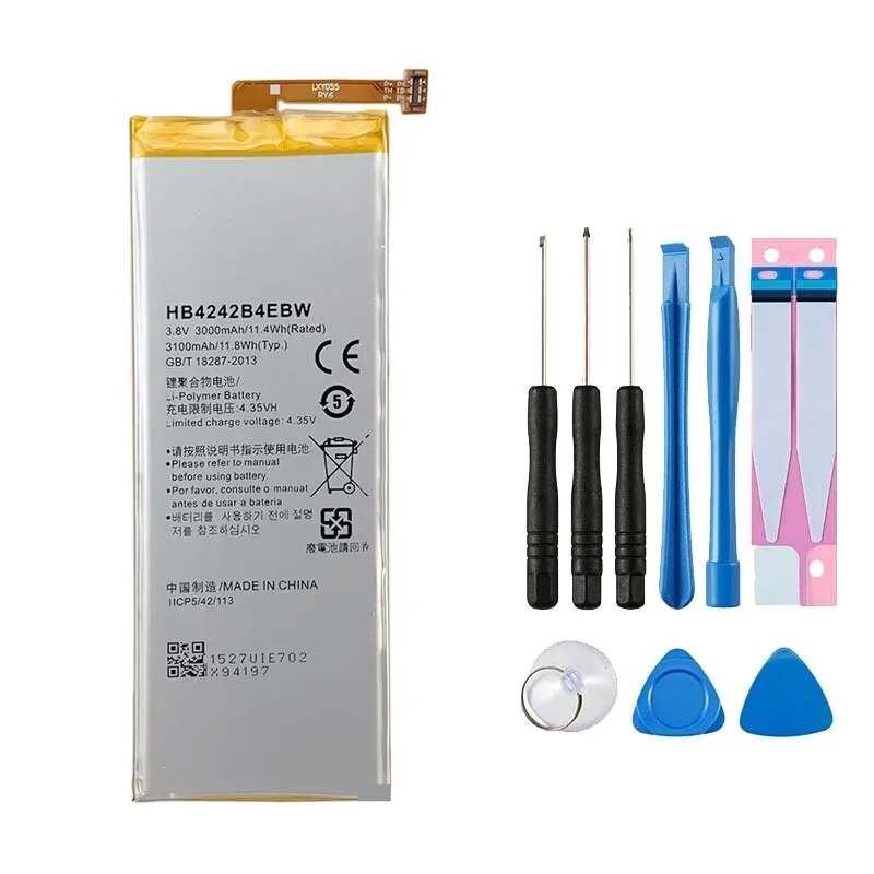 Nueva batería de repuesto HB4242B4EBW 3000mAh 3,8 V para AT&T HUAWEI ASCEND XT H1611