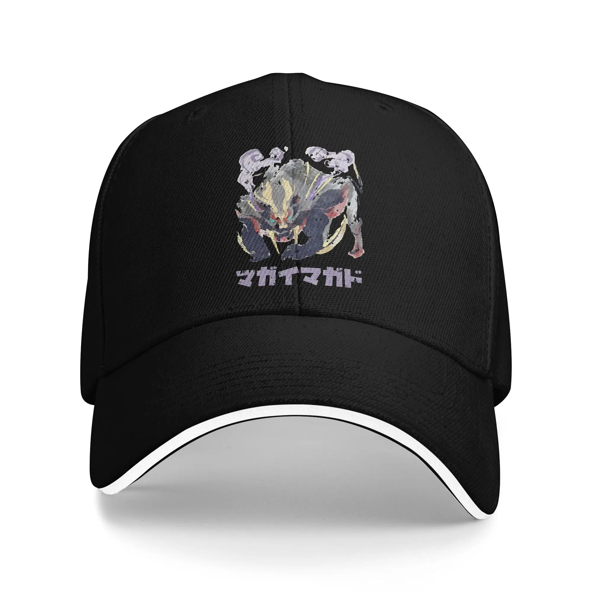 Monster Hunter Rise Magnamalo Kanji Icon Outfit Men Women Baseball Cap  Dad Hat Unique Travel Headwear Adjustable Snapback Cap