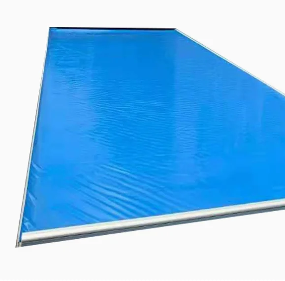 Cubierta de piscina con persiana automática, cubierta de fuente termal de temperatura constante, cubierta móvil, cubierta eléctrica de PVC