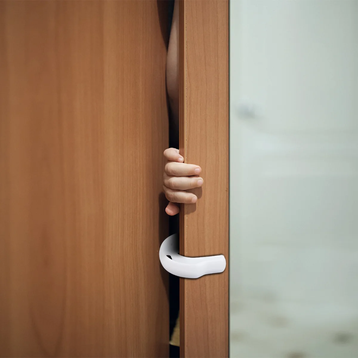 

8pcs Children Stopper Baby Finger Door Finger Pinch Pinch Guard Home Use Door Bumper Prevents Slamming Locking