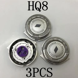 3pcs HQ8 Replace head razor blade for philips shaver HQ8505 HQ8894 HQ6090 HQ6075 HQ7290 HQ7240 HQ7120 HQ7140 HQ7160 HQ711X