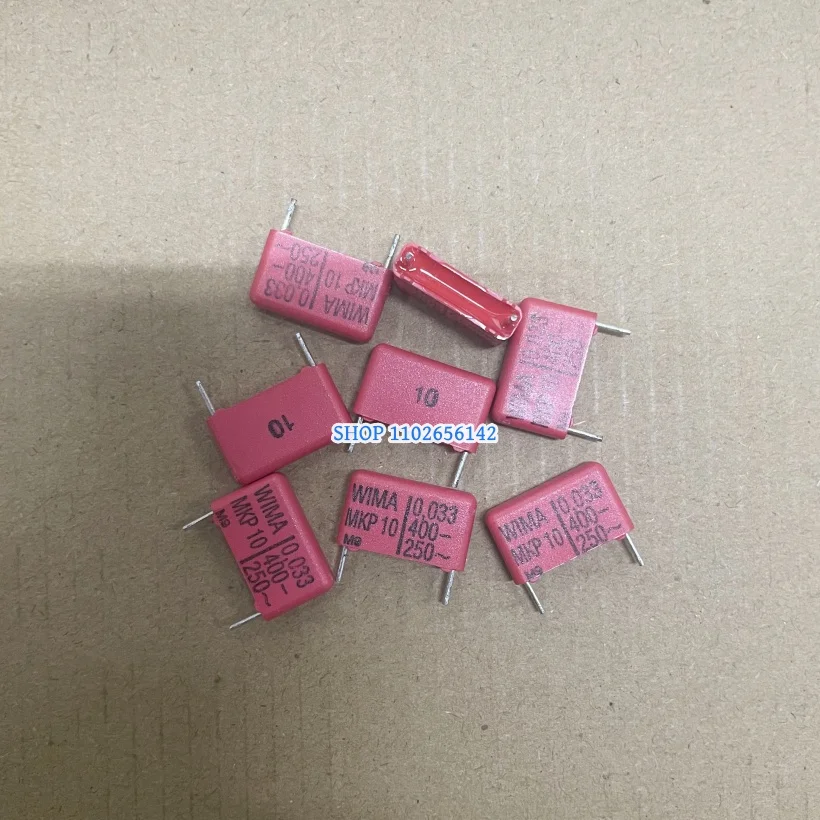 5PCS WIMA MKP10 0.033UF 0.068UF 400V 250VAC condensatore a film 0.033 0.068 400- 250 ~ 333 683 400V 0.033UF 0.068UF 22 68NF Passo 15mm