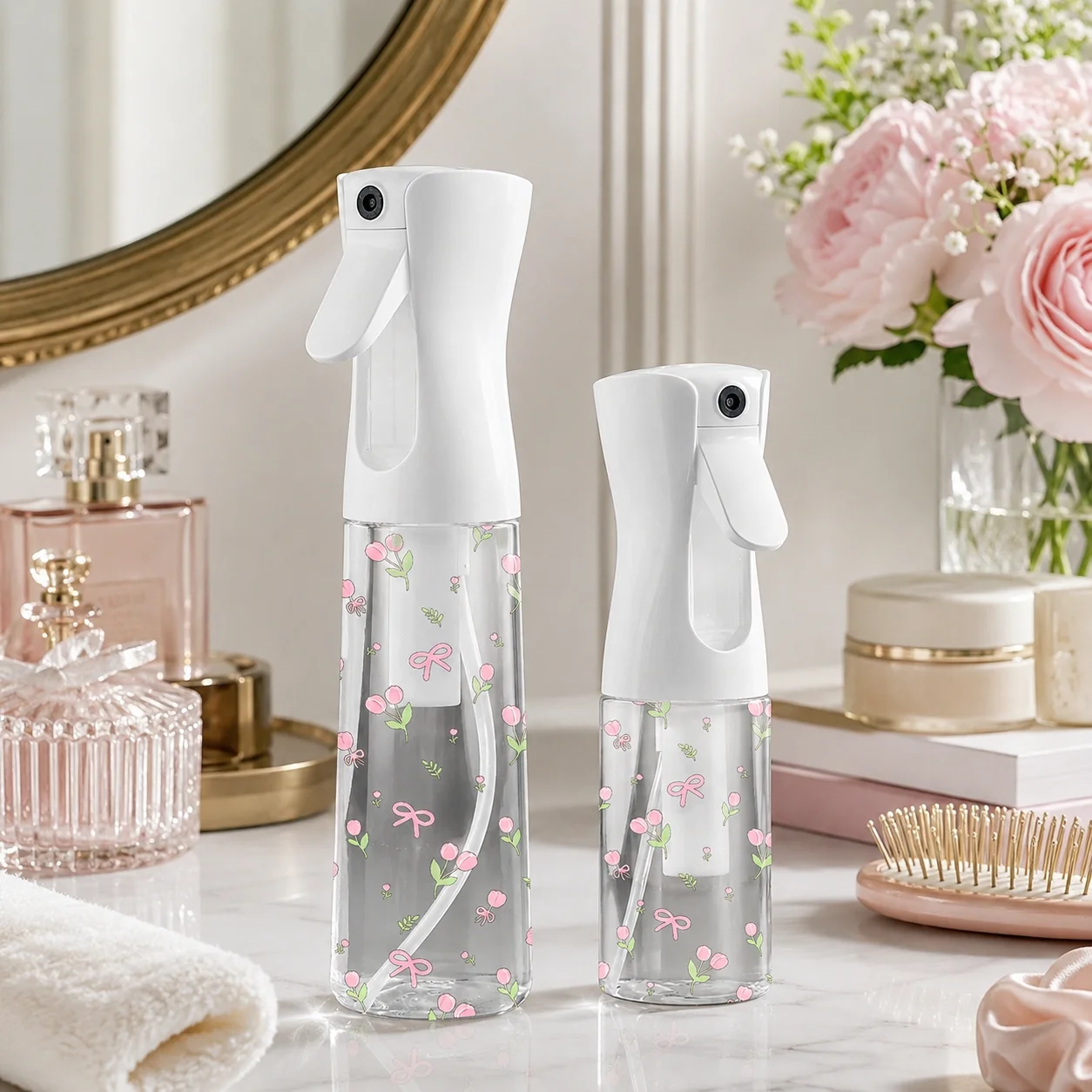 200/300/500ml Cute Floral Cont - đánh giá và giá Misting Bottle Fine