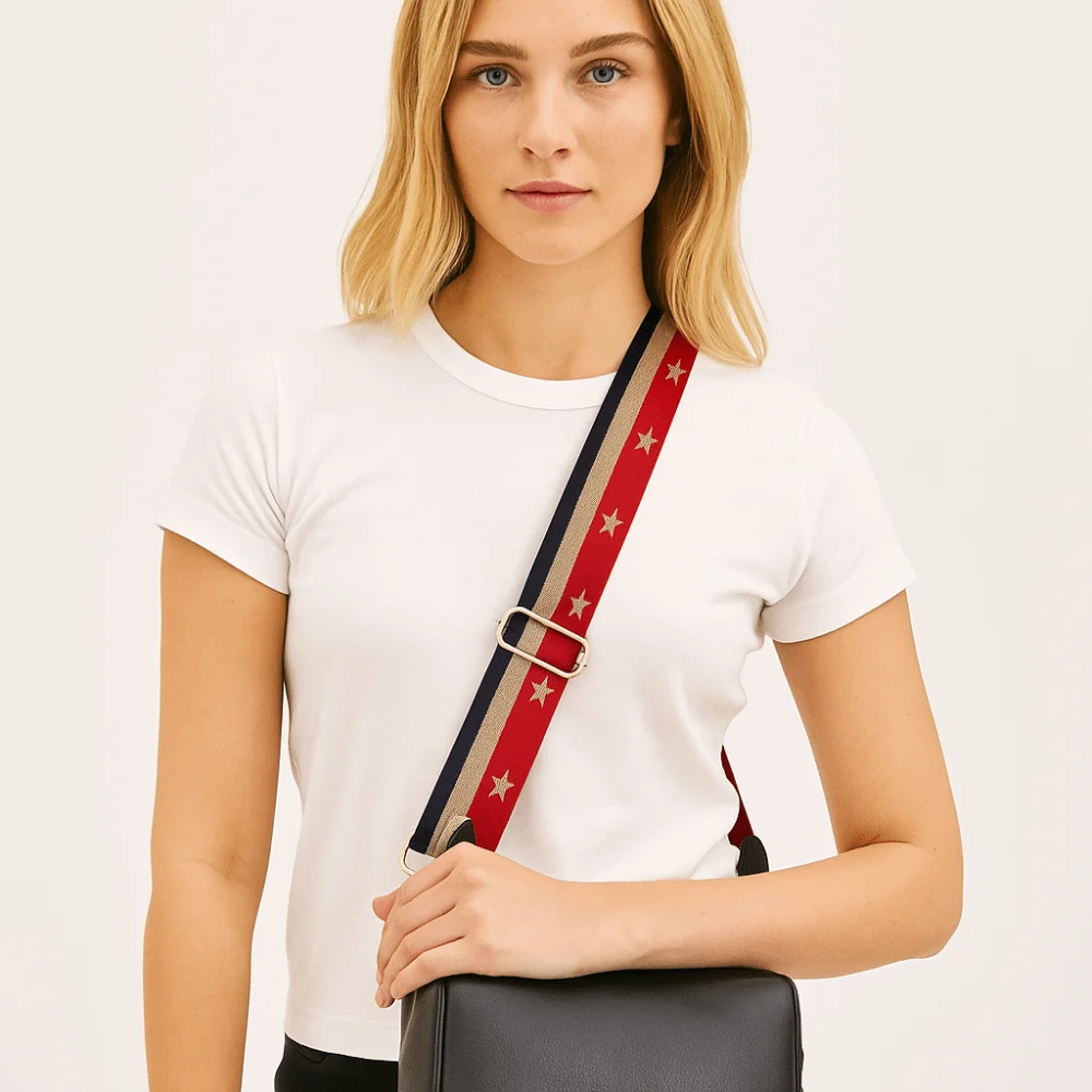 

Nylon Crossbody Bag Strap Detachable Diamond Pattern Shoulder Bag Belts Replacement Adjustable Messenger Bags Strap