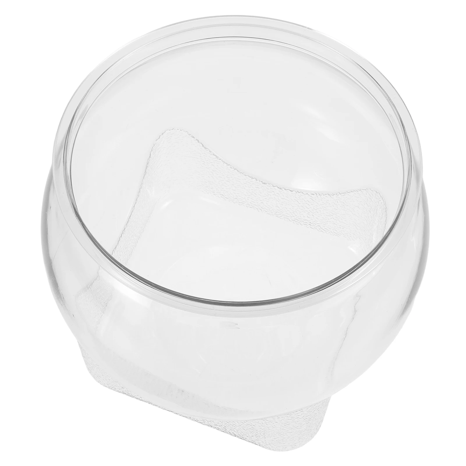 

Clear Plastic Tank Transparent Desktop Aquarium Decorative Small Fish For Office Home Betta Fish Lightweight Portable Tank