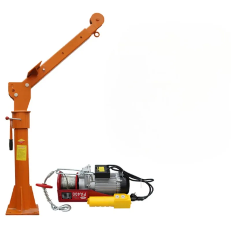 1 ton 12v24v car small crane household electric hoist 220v crane