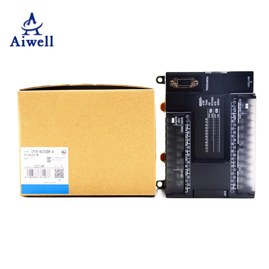 

Original Sysmac CP1E CPU Unit PLC Programming Controller CP1E-N30SDR-A