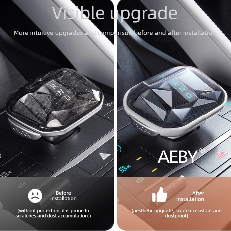 

For BYD Atto 2 2024 Anti-slip protective cover,Car Shift Lever Protective Sleeve,Anti-Scratch,Shift Boot Cover,gear shift cover