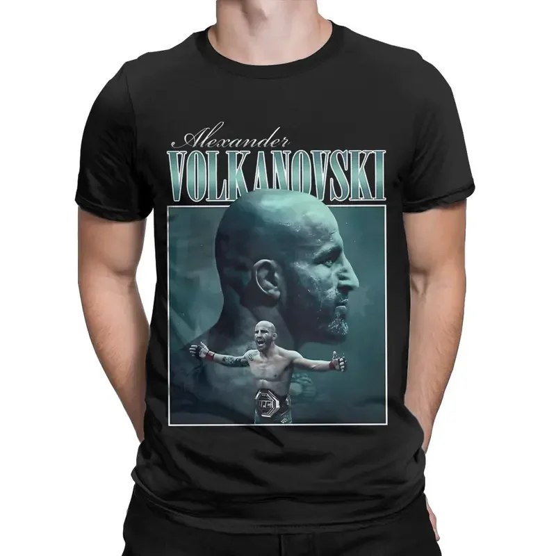 Y2K New Arrival Men Women'S Alexander Volkanovski Bootleg T Merch Cool Fighter Cotton T- Clothing Humorous Tee Shirt