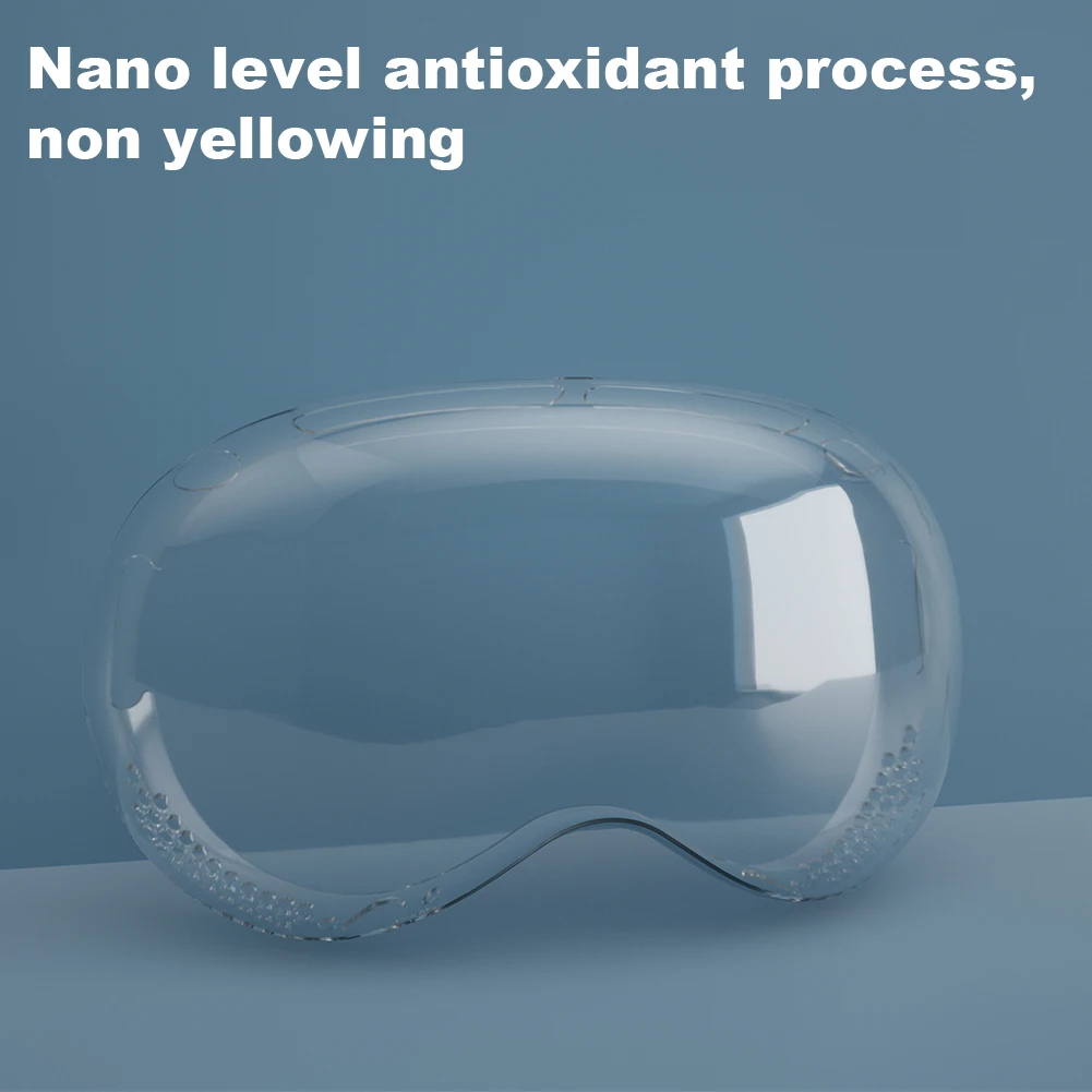 TPU Soft Slim Screen Protective Cover Anti-scratch Transparent VR Helmet Protective Cover Protective Case for Apple Vision Pro