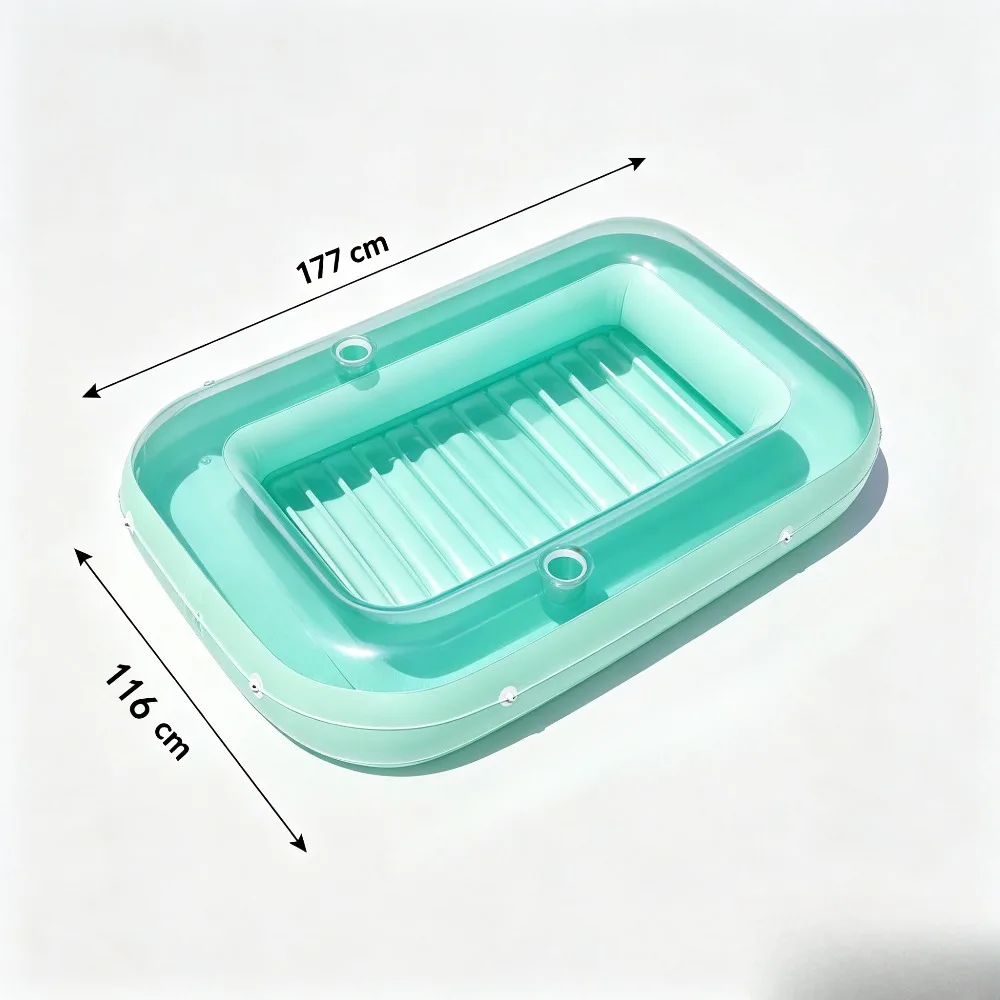 Durable Inflatable Water Float Lounge Chair Floating Board For Pool Leisure And Summer Outdoor Activity