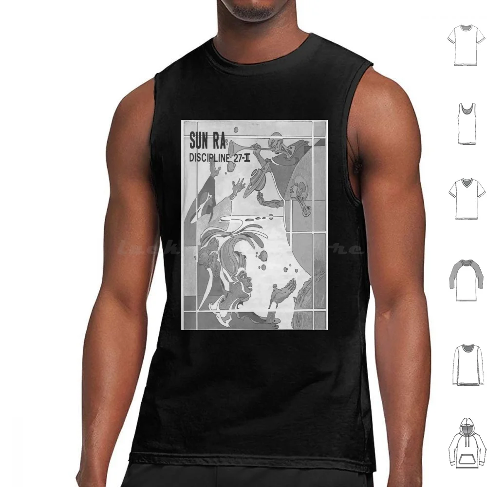 Planet Sun Ra Terompet Tank Tops Vest Sleeveless Sun Ra Sunra God Of The Sun Egyptian Funk Soul Jazz Experimental