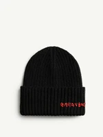 Winter Wool Knit Beanie Hat for Men and Women Thick Warm Embroidered Letter Knitted Cap Unisex Fashion Cold Weather Hat - Image 5