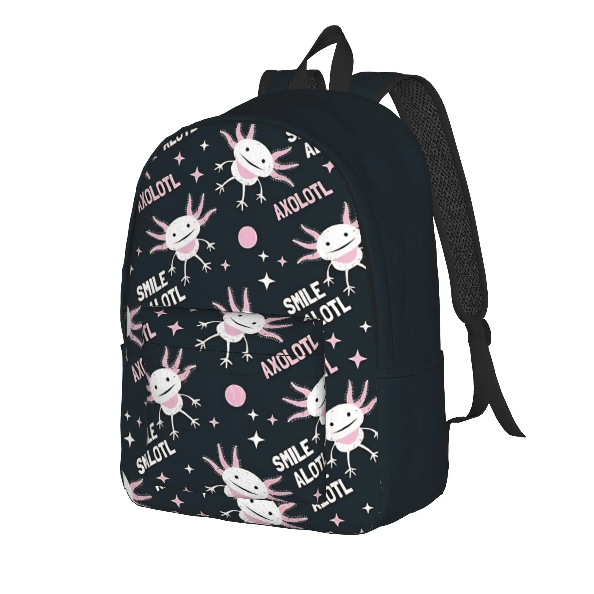 Back to school season Smile Alotl Like An Axolotl Backpack Axolotls Office Workers Fashionable Backpack