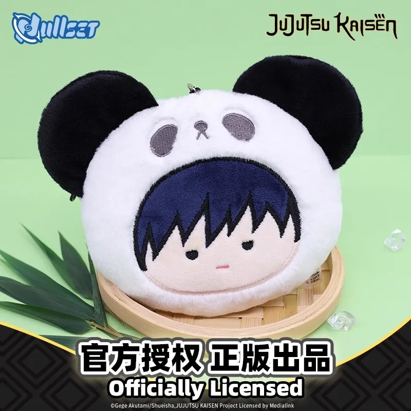 Pendentif en peluche Panda Nullset Jujutsu Kaisen Original, série pochette Gojo Satoru Yuji Megumi, Collection périphérique d'anime, cadeau