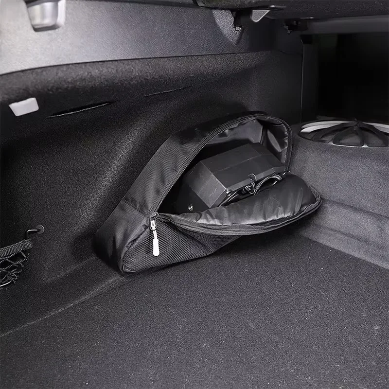 

Oxford Cloth Black Car Trunk Storage Bag Multifunctional Organizer Toolkit Car Accessories For Toyota GR Supra MK5 A90 2019-2024