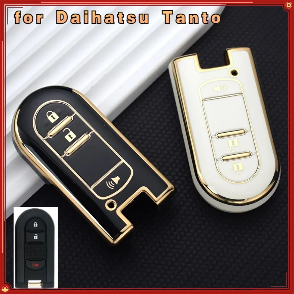 

Чехол для телефона из ТПУ с 3 кнопками для Daihatsu Knives LA600S LA800S LA610S LA150S, аксессуары для Perodua Toyota Rush