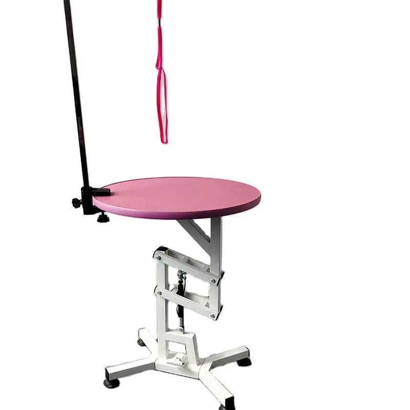Light Weight Air Lift Pet Grooming Desk Height Adjustable Dog Cat Grooming Table
