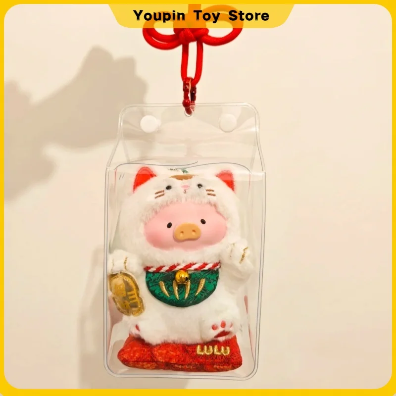 

Плюшевая игрушка-подвеска Lulu The Piggy Make A Fortune / Волшебная Зайка Лулу / Панда с подвесной карточкой XL/XXL, коллекционная фигурка Лулу, подарок