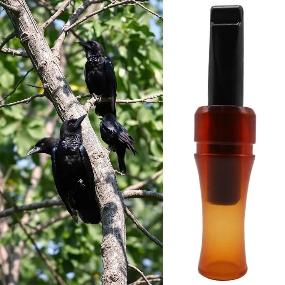 Crow Whistle Hunting Whistle Crow Caller Attract Crows Hunting Tools Authentic Bird Call Realistic Sounds Outdoor Accessories