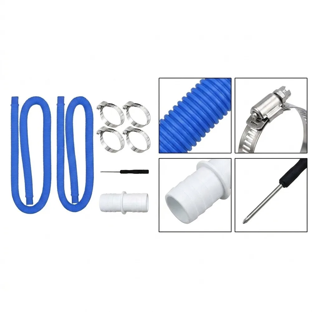 Replacement Pool Hose Kit Telescopic Pool Hose 32mm Pool Hose Adjustable Length Design Easy Installation Setup