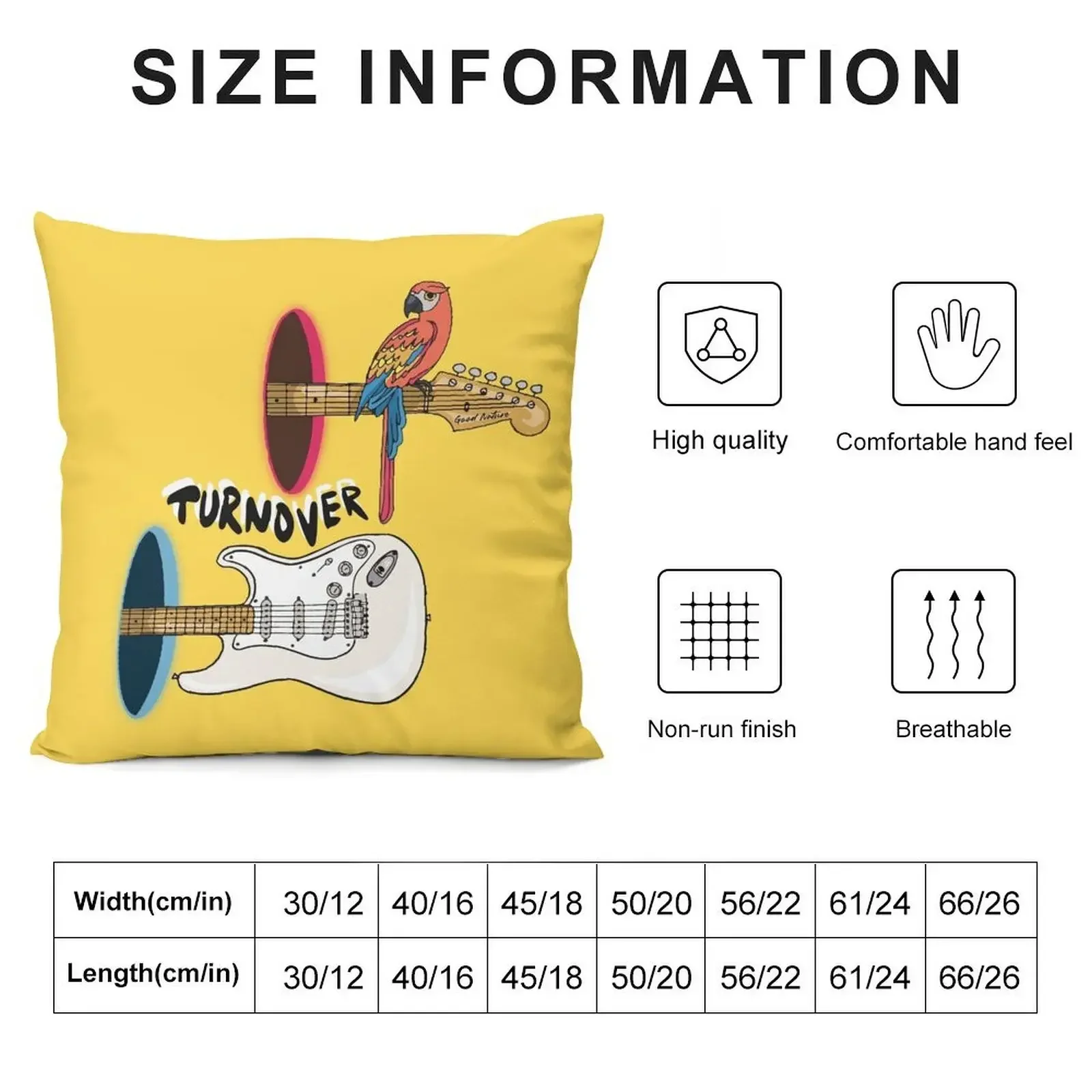 Turnover - Good Nature / Parrot Portal Throw Pillow Pillowcases Cushion Covers Sofa Sofa Decorative Covers pillow