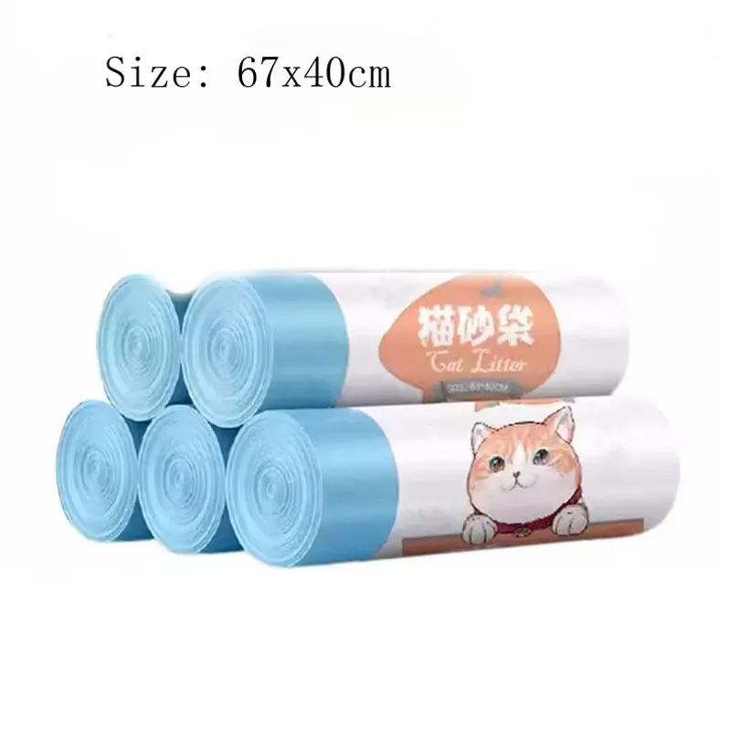 Gebruik voor Neakasa/CatLink Smart Kattenbak Vuilniszak Trekkoord Verdikte Kat Collectie Opslag Kak Zakken Dierbenodigdheden