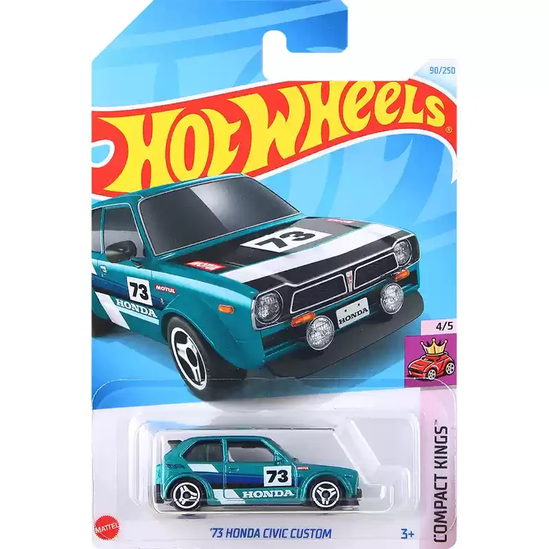 Original Hot Wheels Car Honda Civic Custom 1/64 Diecast Vehicles