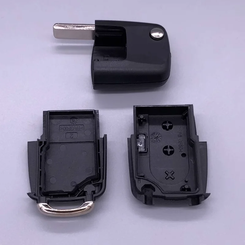 Llaves de coche en blanco de 3 botones para escarabajo/Caddy/Eos/Golf/Jetta/Polo/Scirocco/Tiguan/Touran/UP para VW carcasa de llave de coche con tapa remota