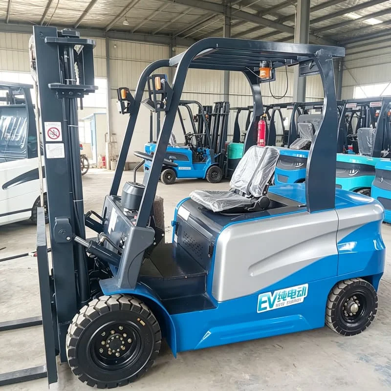 Electric Forklift Mini 1.5 Ton Capacity Battery Powered for Indoor Warehouse Quiet Operation Customized