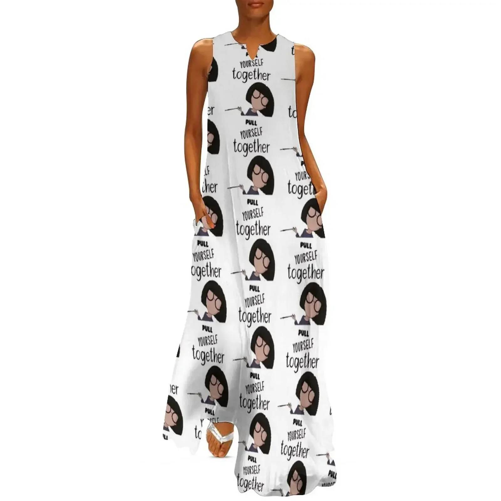 

EDNA MODE Long Dress Women's summer suit beach dresses wedding guest dress 2025 Female dress