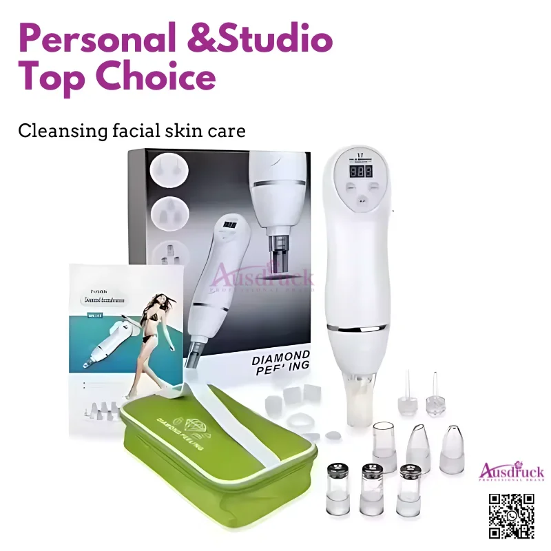 

Diamond Tip Microdermabrasion Machine - Home Skin Rejuvenation with Powerful Vacuum Suction