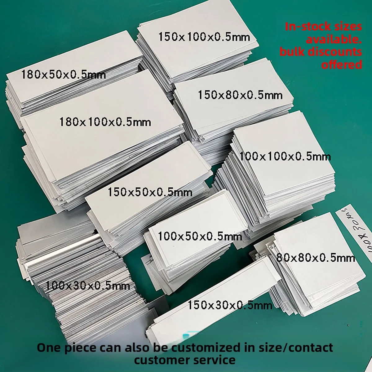 0.5mm Electro Galvanized Steel Square Plate Magnetic Iron Sheet Custom Bend