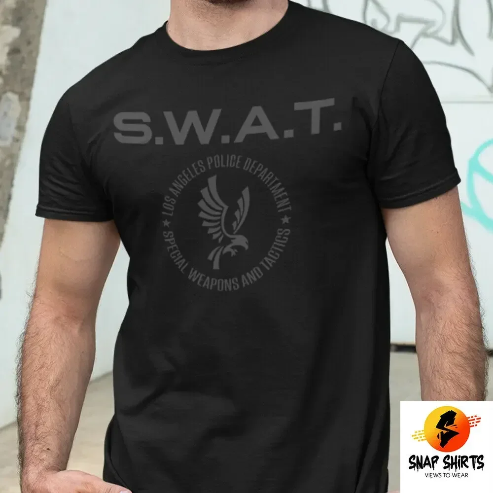 NEW SWAT LAPD Los Angeles Policcee Dep TV Series S.W.A.T. Reboot Inspired T-shirt