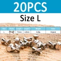 20 piezas L Vacías