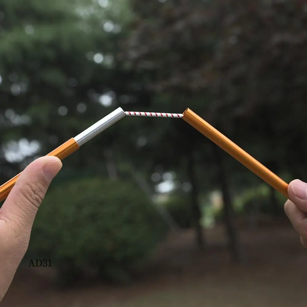 

New-Outdoor Camping Equipment 8.5Mm Aluminum Alloy Tent Pole Alloy Tent Support Rod Tent Accessories