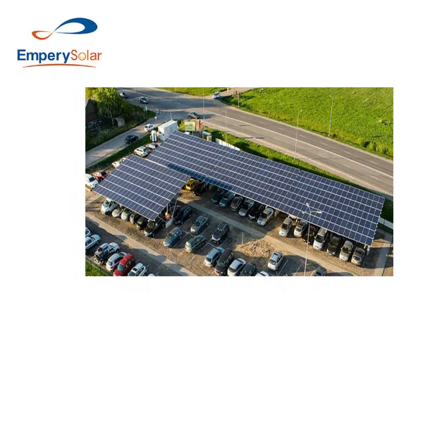 OEM Carbon Steel Aluminum Double Modern 2kw Solar Carport Design Mounting System