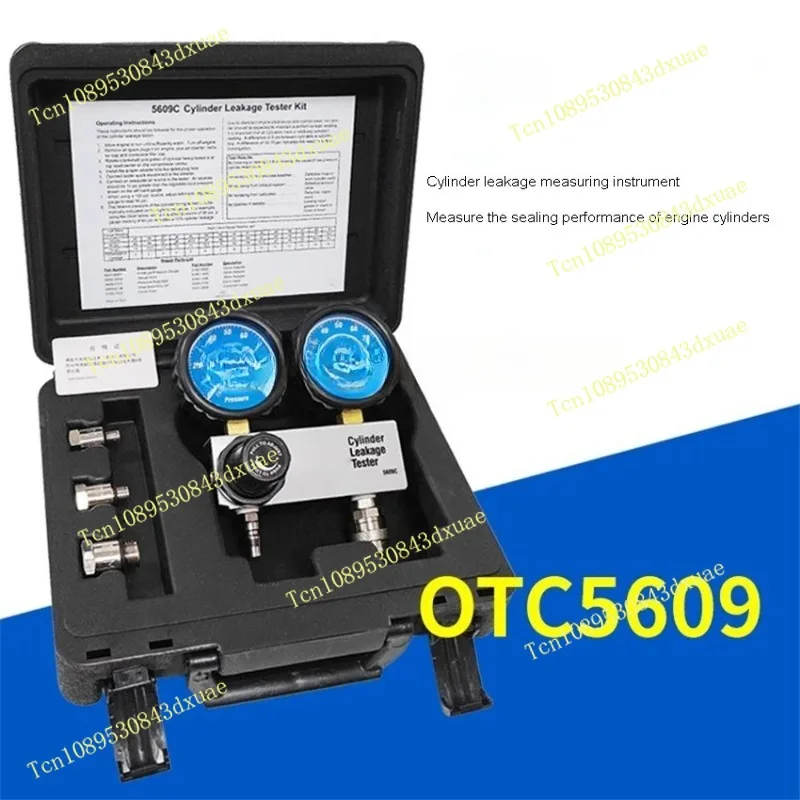 Engine Cylinder Leakage Tester OTC5609CSPX Cylinder Pressure Gauge Leakage Tester 24 