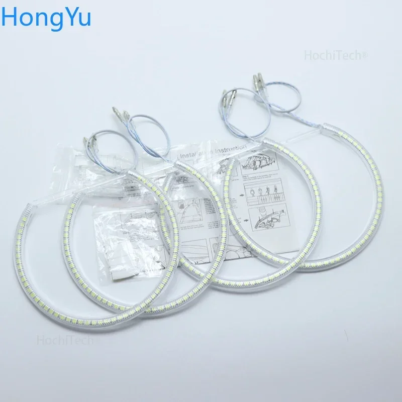 Smd Led عيون الملاك عدة ممتازة فائقة السطوع الإضاءة DRL لسيارات BMW E39 5 سلسلة ما قبل تجميل 1995-2000 1996 1997 1998 1999