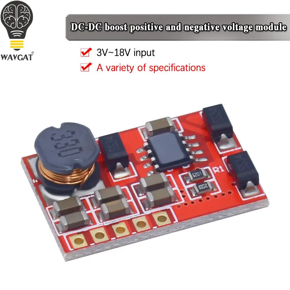 Image of 3-18V bis ± 5V 6V ± 9V ± 12V ± 15V ± 24 boost positive und negative spannung module oder positive und negative dual ausgang power module