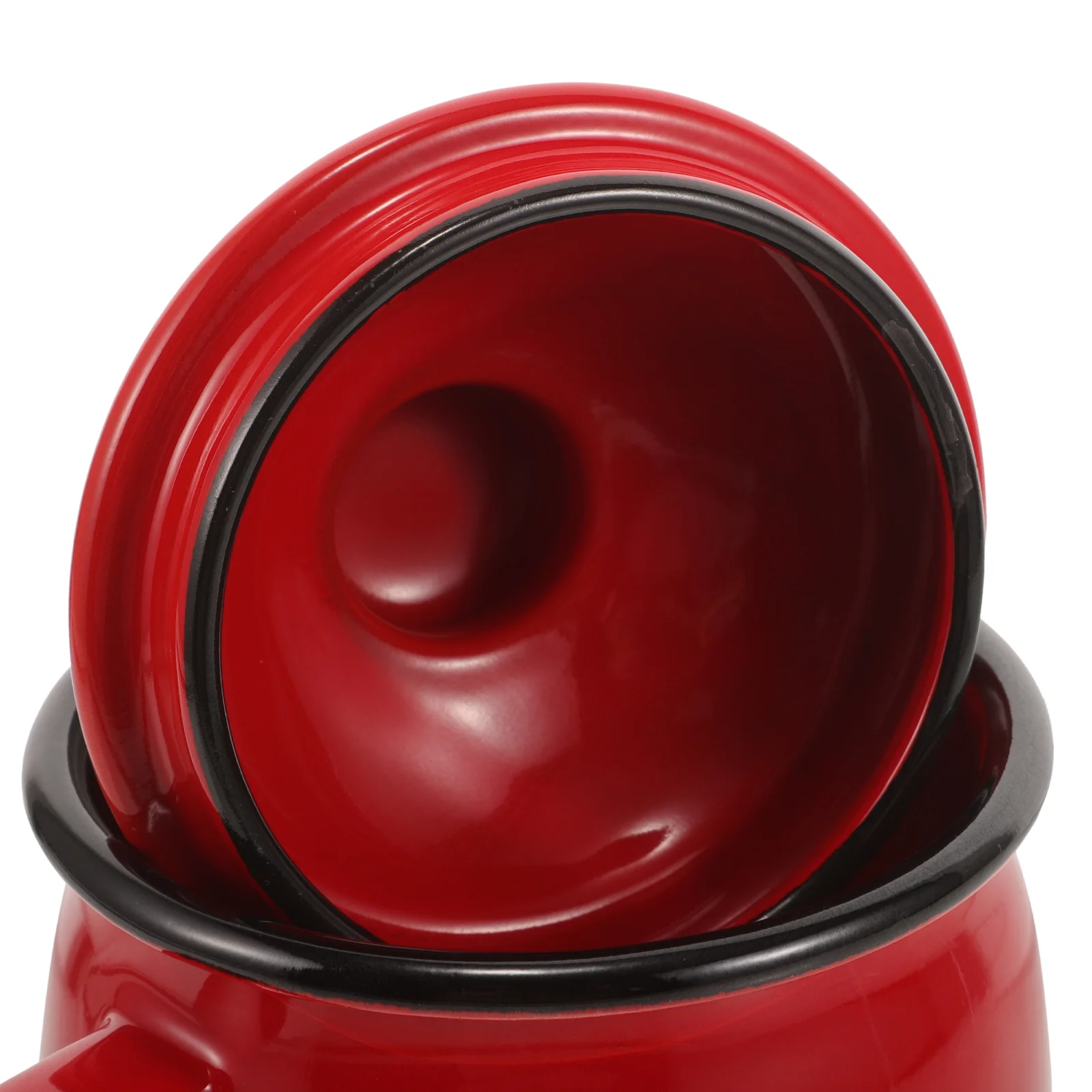 

Cup Mug Enamel Mug For Home Office Small Milk Cups Tea Coffee Rustic Portable Vintage Juice Camping Mugs