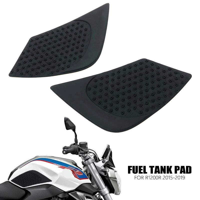 

Anti slip Fuel Tank Pads Side Gas Knee Grip Traction Pad For BMW R1200R R1200 R R 1200R 2015-2019 2018 Motorcycle Accessories