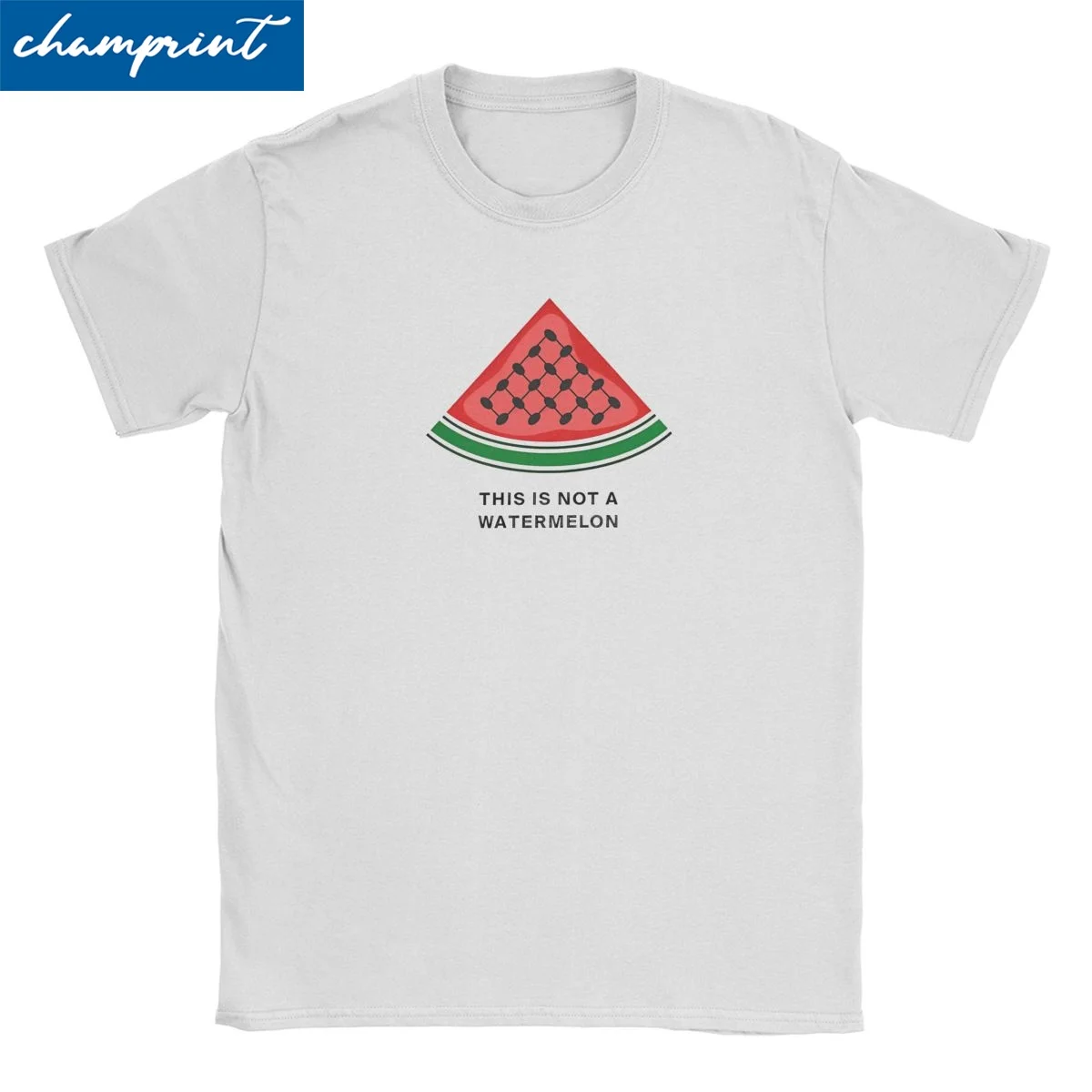 Watermelon Palestines T-Shirts for Men Women Palestinians Hatta Kufiya  Pure Cotton Tees O Neck  T Shirts Birthday Gift Clothing